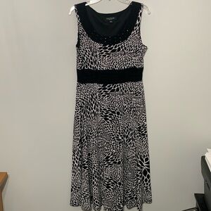 Black and White Dress